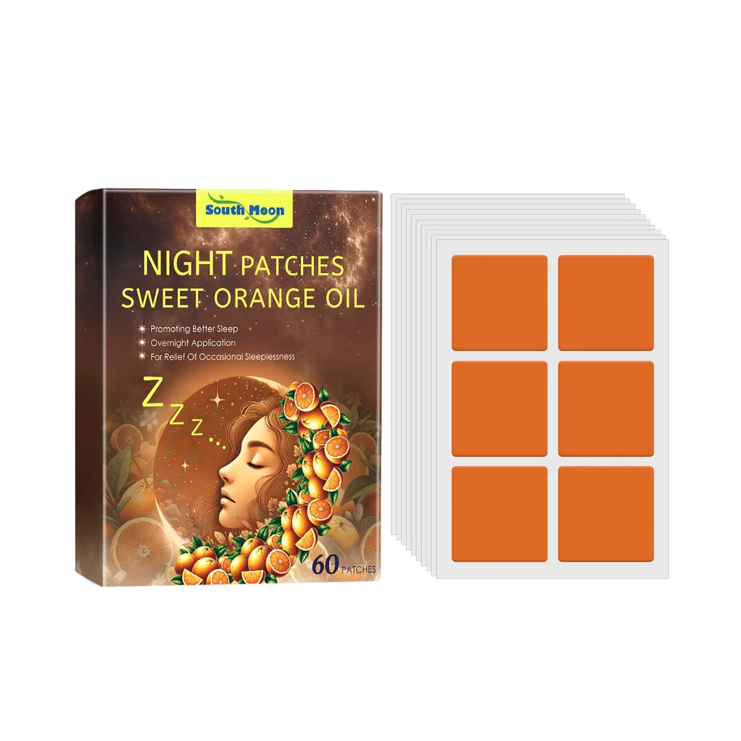 Sleep Aid Patches Calming Nerve Promote Sleeping Aromatherapy Relieve Stress Anxiety Relaxing Body Insomnia Treatment Stickers